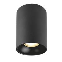 Світильник точковий Videx під лампу GU10 накладний Чорний Фото