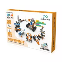 Конструктор Makerzoid Superbot Educational Building Blocks Фото