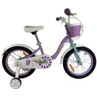 Дитячий велосипед Royal Baby Chipmunk Darling 16" Official UA фіолетовий Фото