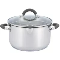 Каструля Gusto Silicon handles 20 см 3,6 л Фото
