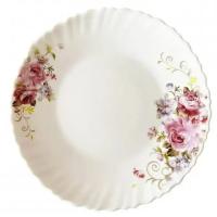 Тарелка Vittora "Рожевий Букет" Wave Dessert 19 см Фото