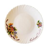Тарелка Vittora "Фіалки" Wave Dessert 19 см Фото