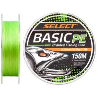 Шнур Select Basic PE 150m Light Green 0.12mm 12lb/5.6kg Фото