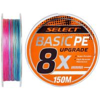 Шнур Select Basic PE 8x 150m Multi Color 0.6/0.10mm 12lb/5.5kg Фото