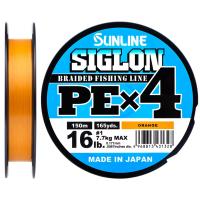Шнур Sunline Siglon PE н4 300m 2.0/0.242mm 35lb/15.5kg Помаранч Фото