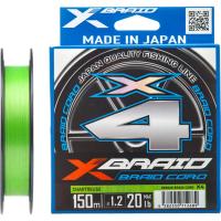 Шнур YGK X-Braid Braid Cord X4 150m 0.5/0.117mm 10lb/4.5kg Фото