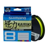 Шнур Shimano Kairiki 8 PE Yellow 150m 0.19mm 12.0kg Фото