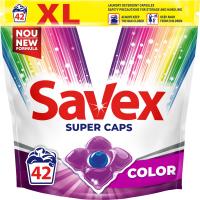 Капсулы для стирки Savex Super Caps Color 42 шт. Фото