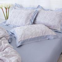 Постельное белье MirSon Pique Cotton Gray depth евро Фото