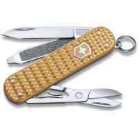Ніж Victorinox Classic SD Precious Alox Brass Gold Фото