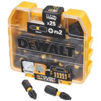 Набор бит DeWALT EXTREME FLEXTORQ, Ph2, L= 25 мм, 25 шт, кейс Фото