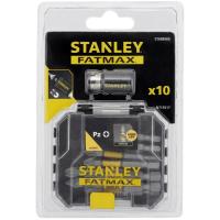 Набор бит Stanley FatMax, Pozidriv, Pz1, Pz2, Pz3, L= 50 мм, 10 шт, Фото