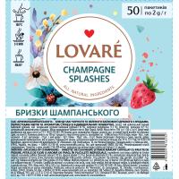 Чай Lovare "Champagne splashes" 50х2 г Фото