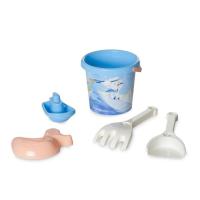 Игрушка для песка Tigres Морская прогулка 5 элементов с термонаклейкой Фото