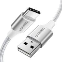 Дата кабель Ugreen USB 2.0 AM to USB-C 1.5m 3.0A 18W US288 White Фото