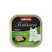 Паштет для кошек Animonda Vom Feinsten Adult with Turkey + Rabbit 100 г Фото
