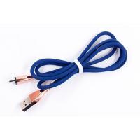 Дата кабель Dengos USB 2.0 AM to Micro 5P 1.5m blue Фото