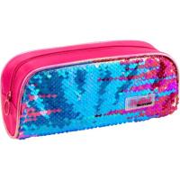 Пенал Cool For School с пайетками 1 отделение Розовый Фото