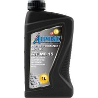 Трансмиссионное масло Alpine ATF MB 15 1л Фото