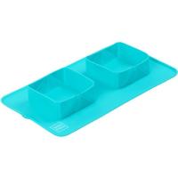 Посуд для собак WAUDOG Silicone Миска складана 385х230х50 мм блакитна Фото