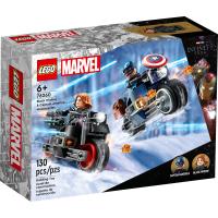 Конструктор LEGO Marvel Мотоцикли Чорної Вдови й Капітана Америка 1 Фото