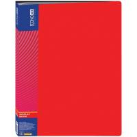 Папка с файлами Economix А4 з 40 файлами, червона Фото