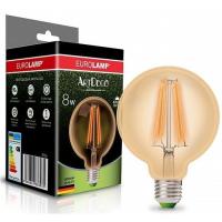 Лампочка Eurolamp G95 8W E27 4000K Фото