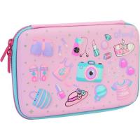Пенал Cool For School с тиснением 1 отделение Розовый Фото