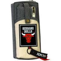 Пенал Cool For School 2 отделения Chicaco Buliis серый Фото