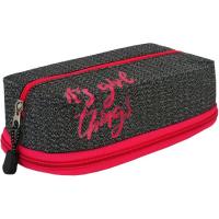 Пенал Cool For School 2 отделения Красный Фото