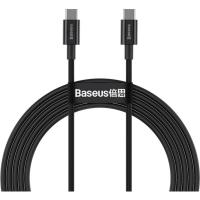 Дата кабель Baseus USB-C to USB-C 1.0m 5A Black Фото
