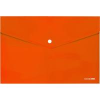 Папка - конверт Economix А4 180 мкм, непрозора помаранчева Фото