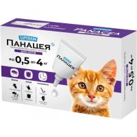 Капли для животных Superium Panacea Противпаразитарные для кошек от 0.5 до 4 к Фото