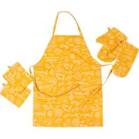 Фартук MirSon Набор №201 - Yellow paste две прихватки + две перч Фото