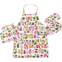 Фартук MirSon Набор №212 - Spices две прихватки + две перчатки-п Фото