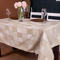 Скатерть MirSon Жаккард №301 Jacquard Olive 200x280 см Фото