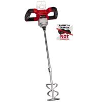 Миксер строительный Einhell TE-MX 18 Li - Solo, 18В, PXC, М14, 0-620 об/хв, 1. Фото