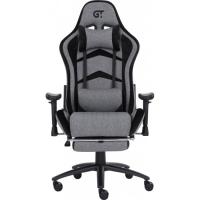 Крісло ігрове GT Racer X-2534-F Gray/Black Suede Фото