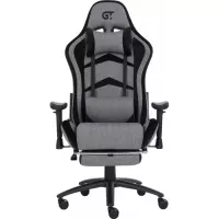Крісло ігрове GT Racer X-2534-F Gray/Black Suede Фото