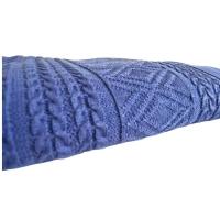 Плед Прованс вязаный Ажурный лавандовый 170х130 см Фото