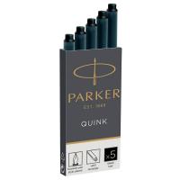 Чорнило для пір'яних ручок Parker Картриджи Quink /5шт синій Фото