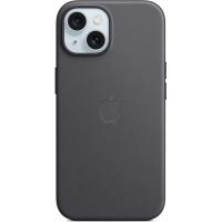 Чехол для мобильного телефона Apple iPhone 15 FineWoven Case with MagSafe Black Фото