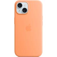 Чохол до мобільного телефона Apple iPhone 15 Silicone Case with MagSafe Orange Sorbet Фото