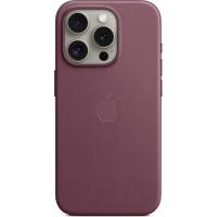 Чехол для мобильного телефона Apple iPhone 15 Pro FineWoven Case with MagSafe Mulberry Фото