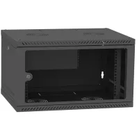Шафа настінна Ipcom 6U, 600*600, RAL9005 Фото