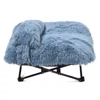 Лежак для тварин MISOKO&CO Pet bed 74x74x28 см blue Фото