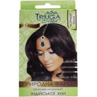 Краска для волос Triuga На основі натуральної індійської хни Чорний 25 г Фото