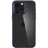 Чехол для мобильного телефона Spigen Apple iPhone 15 Pro Ultra Hybrid Navy Blue Фото