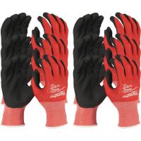 Защитные перчатки Milwaukee з опором порізам 1 рівня, размер XXL/11, 12 пар Фото