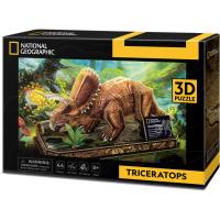 Пазл Cubic Fun 3D National Geographic Dino Трицератопс Фото